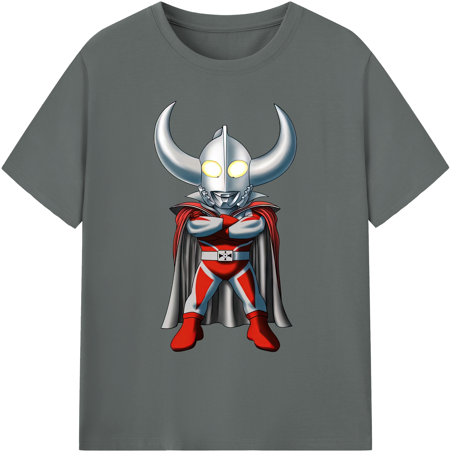 （画像用） ウルトラマン Ultraman 綿100％ メンズ半袖Tシャツ｜肌触りやわらか＆通気性